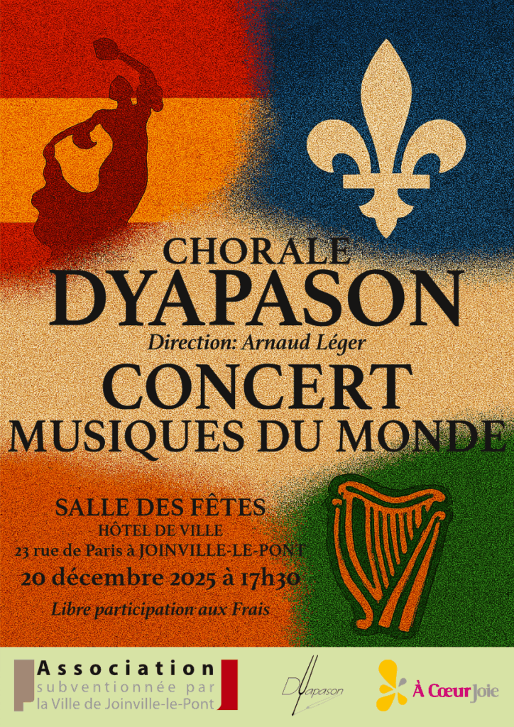 Affiche du concert du 20 décembre 2025